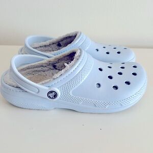 Adult Crocs Classic Lined Clogs Blue Calcite M8/W10